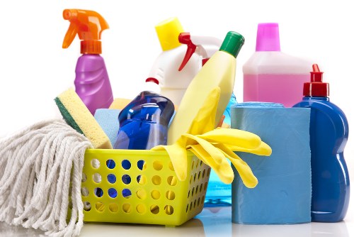 Local cleaning team in N16 completing a deep clean