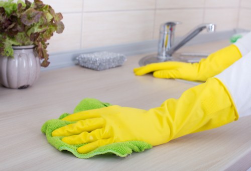 Professional builder's dust removal in a refurbished N16 property