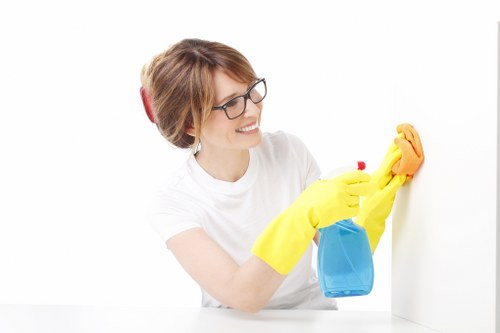 Manager reviewing a carpet cleaning complaint case